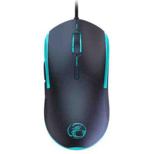 IMICE T30 Wired E-Sports Gaming Mouse LED Luminous Colorful Programmable 6D Mouse(Black)