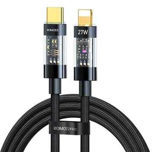 1m ROMOSS USB/Type-C To 8 Pin Fast Charging Data Cable(Type-C Model 27W)