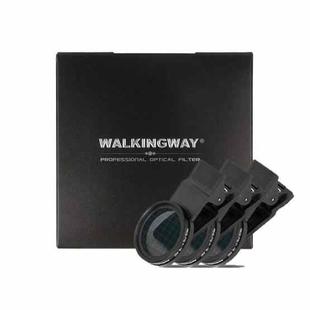 Walkingway Soft Light Misty Mirror Phone Macro Filter, Diameter: 37mm Adjustable Star Mirror 4+6+8 Line