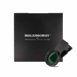 Walkingway Soft Light Misty Mirror Phone Macro Filter, Diameter: 52mm Adjustable Light Reducing Filter ND2-4005