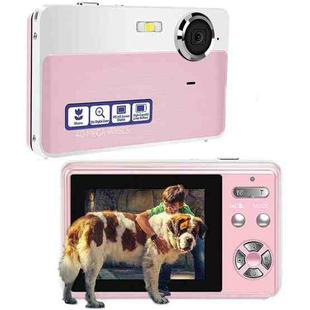 2.4 Inch IPS Screen 40 Million Pixel Digital Camera 16X Digital Zoom Video Macro Portable Camera(Pink Standard)