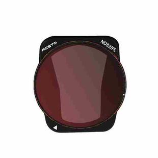 For DJI Air 3 RCSTQ Multi-Layer Coating Waterproof  Filter, Spec: ND-PL32