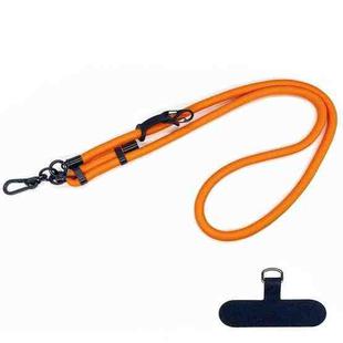 10mm Thick Rope Mobile Phone Anti-Lost Adjustable Lanyard Spacer(Orange)