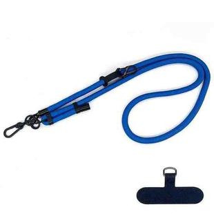 10mm Thick Rope Mobile Phone Anti-Lost Adjustable Lanyard Spacer(Color Blue)