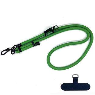 10mm Thick Rope Mobile Phone Anti-Lost Adjustable Lanyard Spacer(Grass Green)