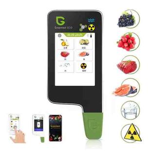 Greentest ECO6 Vegetable, Fruit, Meat Food Nitrate Water Quality Nuclear Radiation Environmental Detector, EU Plug(Black)