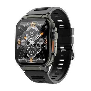 A70 1.96 Inch Health Monitoring Multifunctional IP68 Waterproof Bluetooth Call Smart Watch(Black)