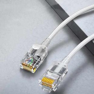 SAMZHE Cat6A Ethernet Cable UTP Network Patch Cable 0.5m(White)