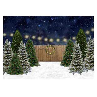2.1 X 1.5m Holiday Party Photography Backdrop Christmas Decoration Hanging Cloth, Style: SD-774
