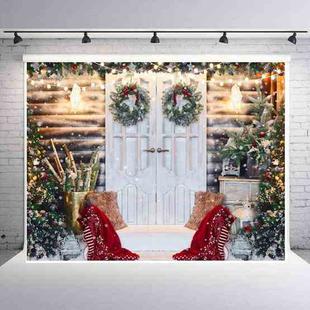2.1 x 1.5m Holiday Party Photography Backdrop Christmas Decoration Hanging Cloth, Style: SD-781