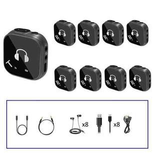 5.8G Wireless In Ear Monitor System Dual-Earphone Monitoring, Spec: One To Eight 