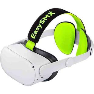 EasySMX Q20 For Meta Quest 2 VR Headsets Adjustable Head Strap With Adaptive Head Pads(Green)