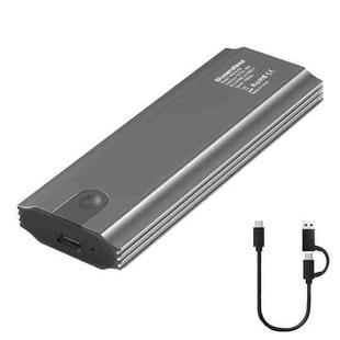 Blueendless 2810 General Dual Protocol Wiring 2-in-1 M.2 Mobile Hard Disk Case SSD External Solid Hard Drive Enclosure Box
