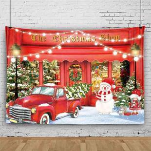 150 x 100cm Peach Skin Christmas Photography Background Cloth Party Room Decoration, Style: 3