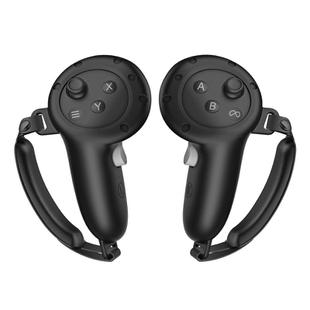 For Meta Quest 3 Handle Silicone Protective Cover VR Accessories(Black)