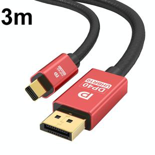 3m Version 2.1 Mini DP To DP Cable Monitor Computer Video Adapter Cable 30AWG OD6.3MM