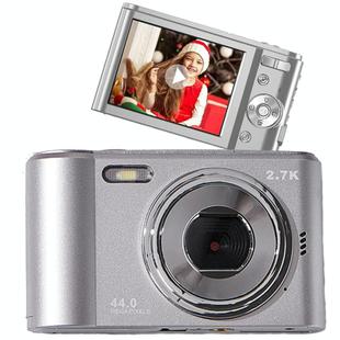 2.4-inch TFT Color Screen HD Digital Camera Portable Travel 8X Zoom Smart Camera(Silver Standard)