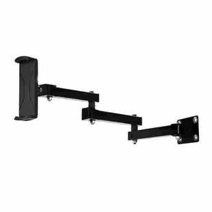Wall Mount Tablet Cell Phone Stand Long Arm Stretchable Holder for 4-13 Inch Devices(3 Sections)