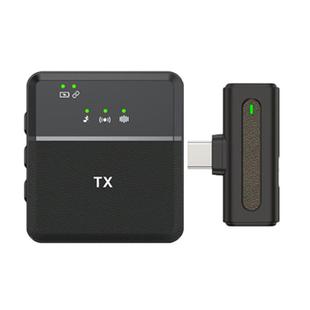 Wireless Lavalier Microphone One To One Live Recording Noise Canceling Mics, Interface: Type-C
