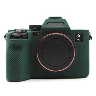 For Sony A7RV Mirrorless Camera Protective Silicone Case, Color: Orange