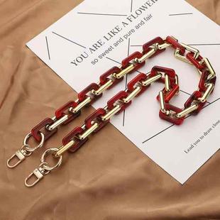Retro Mobile Phone Chain Lanyard Tortoiseshell Acrylic Resin Bag Chain with Spacer, Spec: L205-3HS -60cm