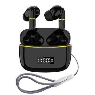 J2 Bluetooth Earphones With Digital Charging Compartment Wireless Charging In-Ear(Black)