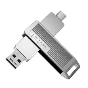 Lenovo SX5 Pro USB3.2+Type-C Dual Interface Mobile Solid State Flash Drive, Memory: 128GB(Silver)