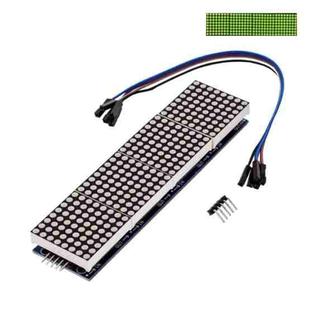 MAX7219 Point Battage Module LH Control Single-Chip Module 4 In 1 Display With 5P Cable, Specification: Green Light