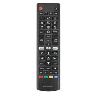 For LG LED LCD TV AKB75095307 433MHz Smart Remote Control(Black)