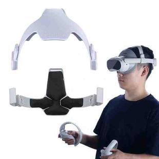 For PICO 4 Hibloks Pressure-free Headband High Elastic PU Headstrap VR Accessories