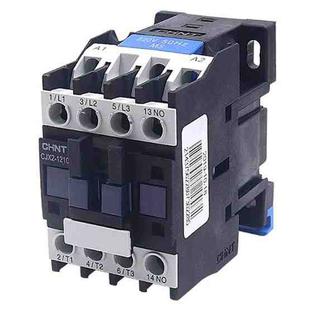 CHNT CJX2-1201 12A 220V Silver Alloy Contacts Multi-Purpose Single-Phase AC Contactor