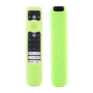 20.9 x 4.3 x 1.7cm For TCL RC902V Remote Control Protective Case FMR1/FAR2/FMR4 Universal Silicone Shockproof Covers(Luminous Green)