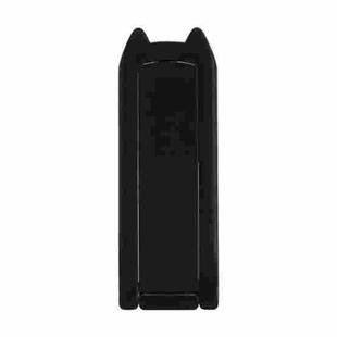 ZJ001 Mini Foldable Invisible Phone / Tablet Back-mounted Holder(Black)