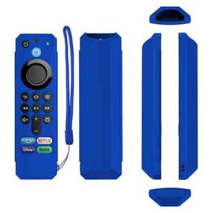 For Amazon Alexa Voice Remote 3rd Gen Anti-Fall And Protective Cover For TV Remote Control(Blue)