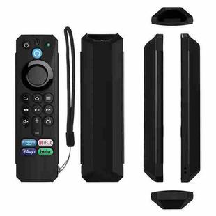 For Amazon Alexa Voice Remote 3rd Gen Anti-Fall And Protective Cover For TV Remote Control(Black)