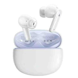 REMAX CozyPods W21N Dual Noise Reduction Bluetooth Earphone Music Call Wireless Earphone(Ivory White)