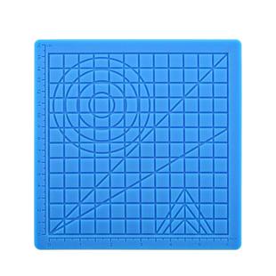 3D Printing Pen Copy Silicone DIY Painting Template Mat, Specification: Blue