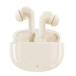 REMAX CozyPods W10N ANC+ENC Dual Noise Reduction Music Call Bluetooth Earphone Long Battery Life Earphones(Crystal White)