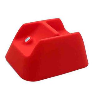 For AirPods Max Wireless Headphone Silicone Charger Dock Stand Base(Red)
