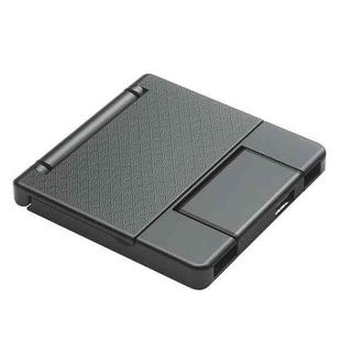 7 in 1 OTG SD Card Reader USB Type-C Adapter TF SD SIM PIN Storage Box(Black)