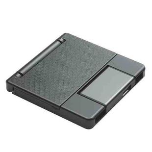 7 in 1 OTG SD Card Reader USB Type-C Adapter TF SD SIM PIN Storage Box(Silver Gray)
