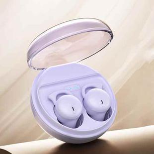 Q26 Bluetooth 5.3 Sleep Mini Wireless Bluetooth Earphone Invisible Comfortable Noise Canceling Earphones(Purple)