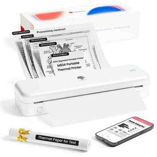Phomemo M834 Wireless Bluetooth Thermal Printer Support Multi-Size Thermal Paper