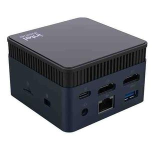 N100/DDR5 12th AlderLake-N100 Dual 4K60Hz Office And Home Mini PC, Spec: 12G+128G /EU Plug