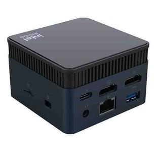 N100/DDR5 12th AlderLake-N100 Dual 4K60Hz Office And Home Mini PC, Spec: 12G+256G /US Plug