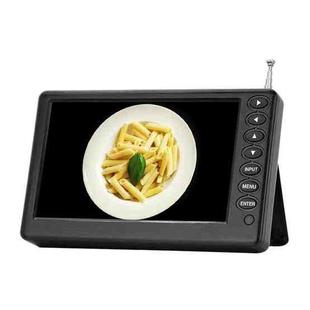 5 Inch Ultra-Thin Portable Car Digital LCD TV, Format: DVB-T2(US Plug)