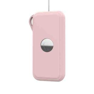 For Apple Vision Pro Accessories Power Protective Case Battery Silicone Storage Shell(Pink)