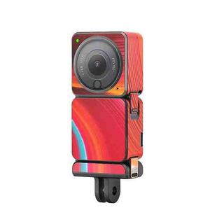 For DJI Action 2 aMagisn Body Protection Paper Scratch-Resistant Film Accessories, Style: Power Colorful Painting 2