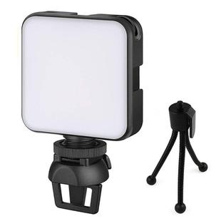 W64 64LEDs Video Conferencing Mobile Laptop Live Fill Light Photography Pocket Lamp, Spec: Clip+Tripod Set