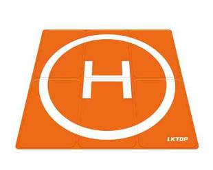 LKTOP 50cm Drone Universal Landing Pad Double-sided Waterproof Foldable RC Aircraft Launch Mat